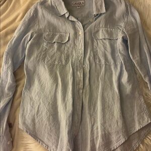 Camixa 100% linen top